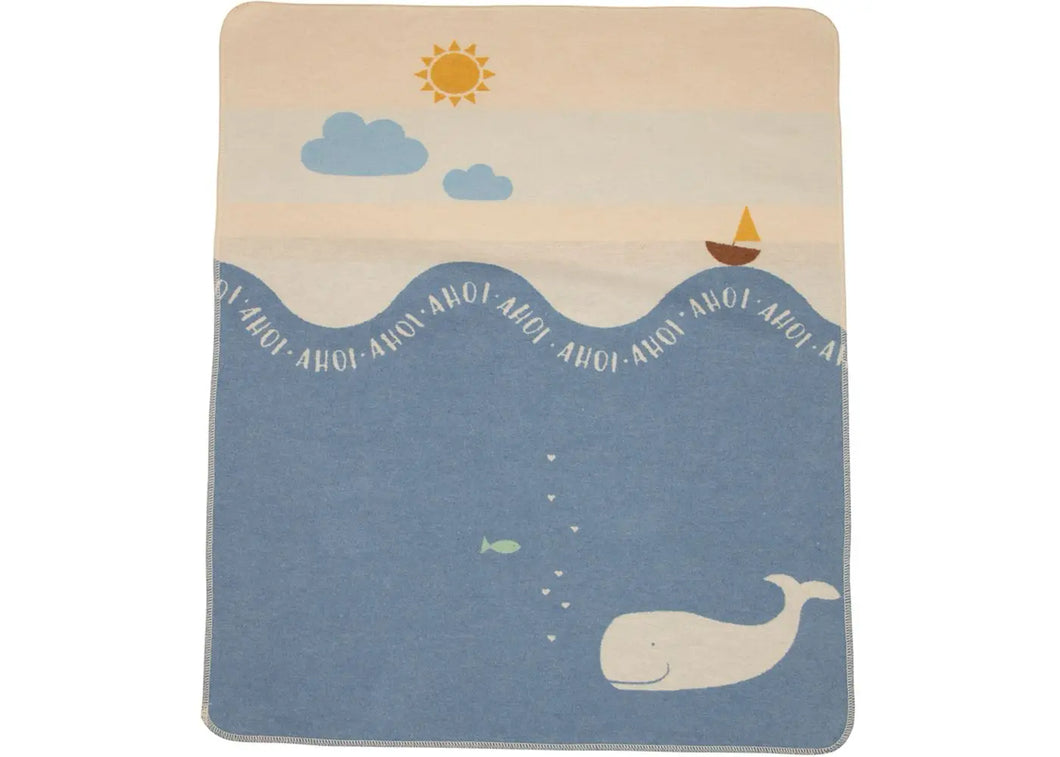 Whale Ahoi Baby Blanket