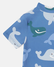 Load image into Gallery viewer, Baby Whale Print Rashguard

