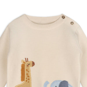Safari Applique Sweater