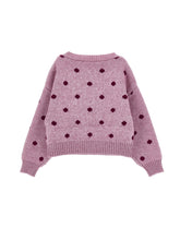 Load image into Gallery viewer, Malva Flower Jacquard Knit Sweater and Pant Set
