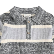 Load image into Gallery viewer, Rugby Stripe Knit Polo &amp; Pants Set (Organic)

