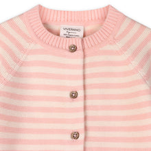 Load image into Gallery viewer, Sailboats &amp; Stripe Baby Knit Cardigan (Organic)
