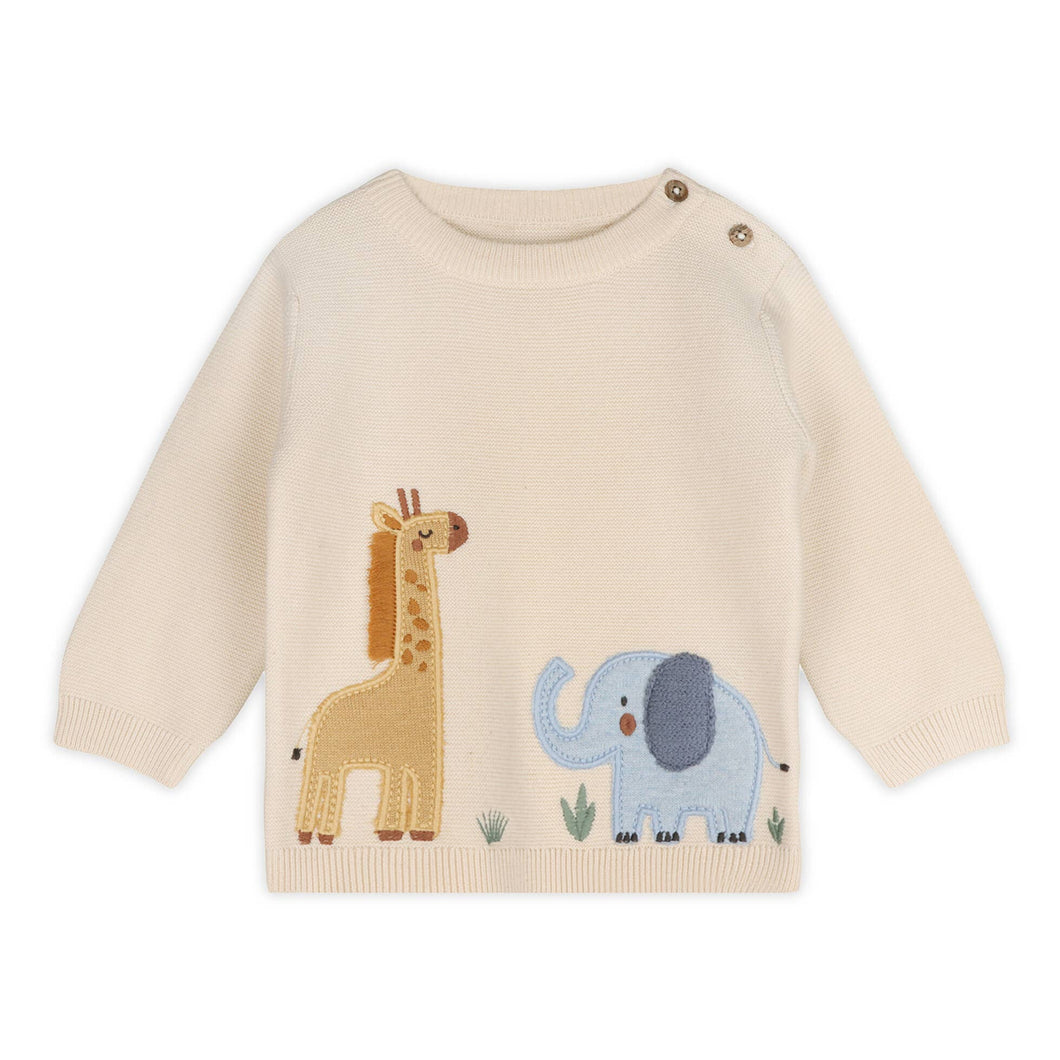Safari Applique Sweater