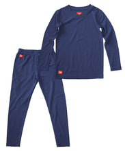 Load image into Gallery viewer, Kids Merino Wool Long John - Blue
