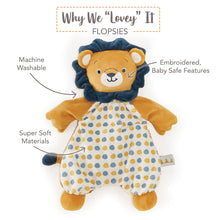 Load image into Gallery viewer, Lenny the Lion Flopsie Baby Lovey
