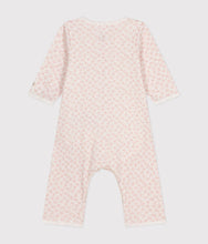 Load image into Gallery viewer, Baby Pink Romper with Attached Bodysuit
