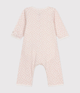 Baby Pink Romper with Attached Bodysuit
