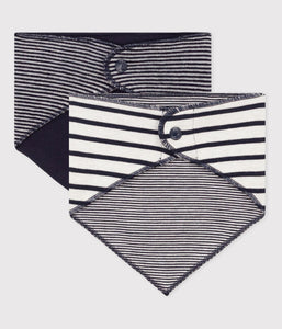 Striped Bandana Bibs- Set of 2