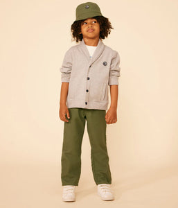 Petit Bateau Boys Twill Pull-on Pants