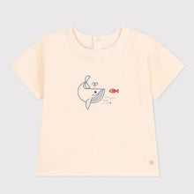 Load image into Gallery viewer, Baby Short-Sleeve Whale Tee
