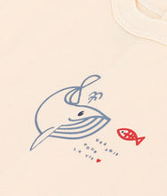 Load image into Gallery viewer, Baby Short-Sleeve Whale Tee
