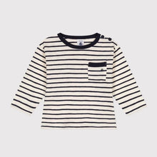 Load image into Gallery viewer, Baby Long Sleeve Striped Shirt
