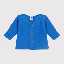 Load image into Gallery viewer, Baby Cardigan- Blue
