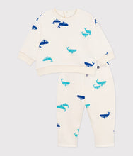 Load image into Gallery viewer, Baby Whale Sweatshirt and Pants Set
