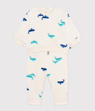 Load image into Gallery viewer, Baby Whale Sweatshirt and Pants Set
