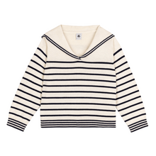 Load image into Gallery viewer, Striped Sailor Collar Sweater
