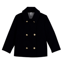 Load image into Gallery viewer, Navy Wool Jacket
