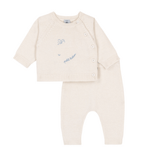 Load image into Gallery viewer, Whale Cardigan and Pants Set

