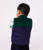 Baby Boy Corduroy Color Block Reversible Vest