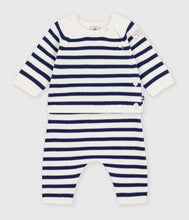 Load image into Gallery viewer, Baby 2 Piece Stripe Knit Sweater and Pants
