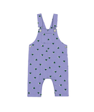 Load image into Gallery viewer, Baby Girl Heart Print Overall
