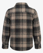 Load image into Gallery viewer, Snow Fleece Shirt - Brown Plaid
