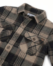 Load image into Gallery viewer, Snow Fleece Shirt - Brown Plaid
