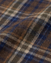 Load image into Gallery viewer, Earth Plaid Glen Hooded Shirt
