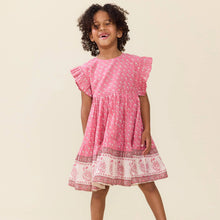 Load image into Gallery viewer, Girls Kit Dress - Small Paisley
