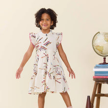 Load image into Gallery viewer, Girls Jennifer Dress - Tossed Crayons
