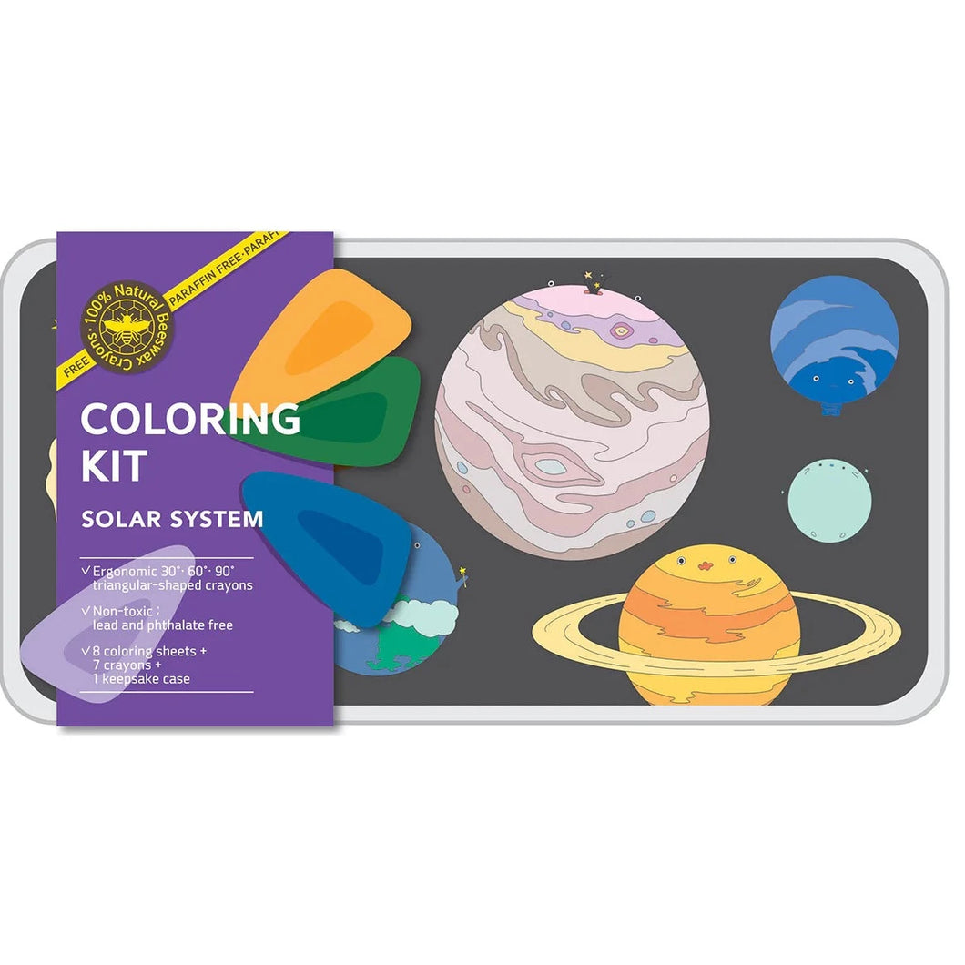 Large Solar System Coloring Kit