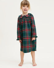 Load image into Gallery viewer, Brushed Twill Eloise Nightgown in Kensington Tartan
