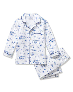 Twill Pajama in Chalet Toile