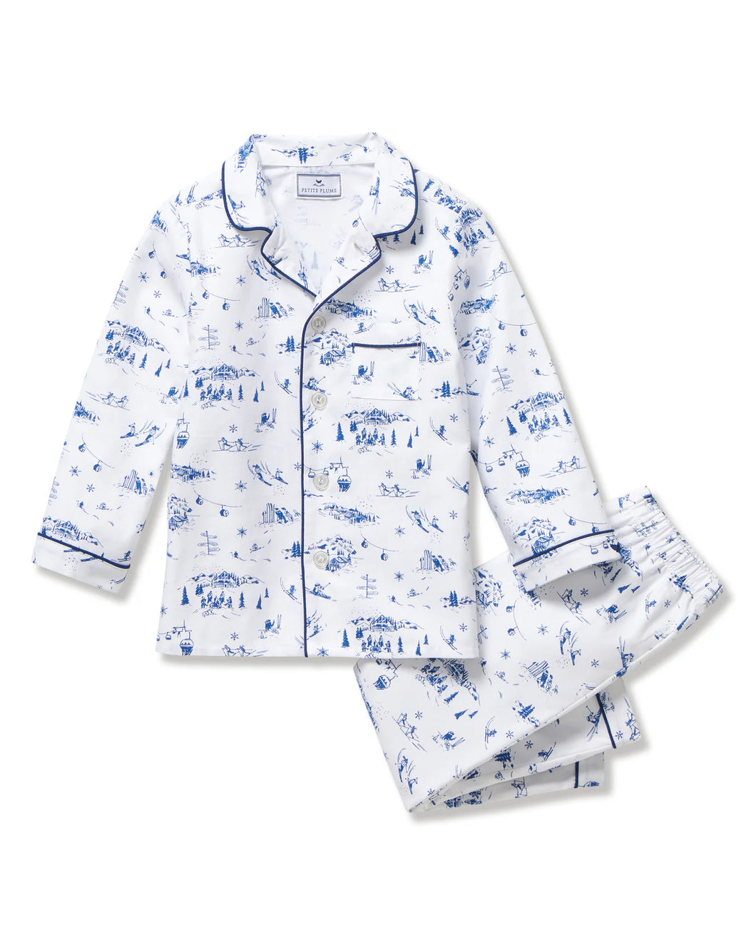 Twill Pajama in Chalet Toile