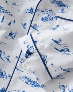 Twill Pajama in Chalet Toile