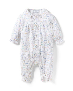 Baby Twill Madeline Romper in Baking Spirits Bright