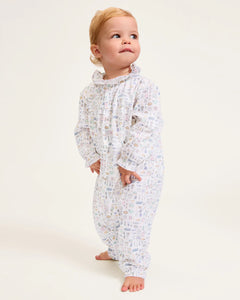 Baby Twill Madeline Romper in Baking Spirits Bright