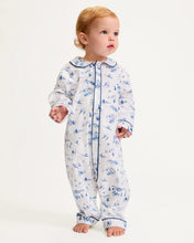 Load image into Gallery viewer, Baby Twill Cambridge Romper in Chalet Toile
