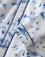 Load image into Gallery viewer, Baby Twill Cambridge Romper in Chalet Toile
