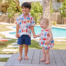 Load image into Gallery viewer, Boys Jack Shirt - Lobsters and Crabs
