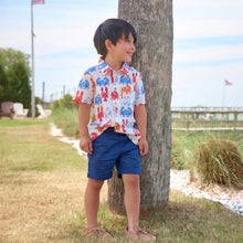 Load image into Gallery viewer, Boys Jack Shirt - Lobsters and Crabs
