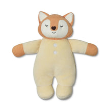 Load image into Gallery viewer, Plush toy fox with a white background
