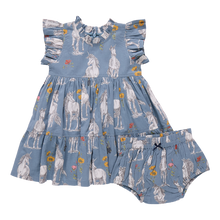 Load image into Gallery viewer, Baby Girl’s Unicorn Fields Jennifer Dress
