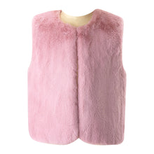 Load image into Gallery viewer, Pink Faux Fur Vest
