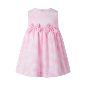 Check Bow Dress