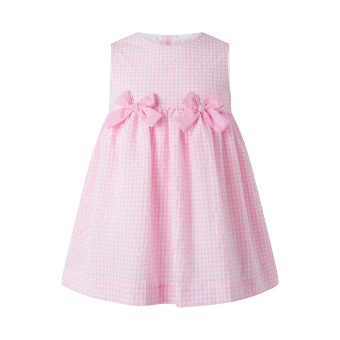 Check Bow Dress