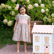 Load image into Gallery viewer, Ditsy Floral Smocked Dress

