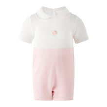 Load image into Gallery viewer, Rose Embroidered Babysuit
