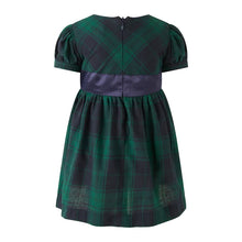 Load image into Gallery viewer, Baby Blackwash Bow Dress
