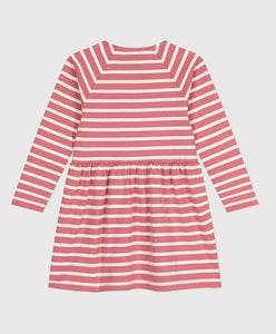 Long-Sleeve Striped Dress